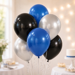 Blue, Black & Silver 12